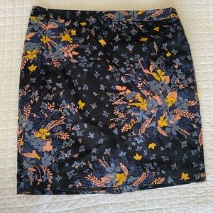 Loft Floral Pencil Skirt (12P)